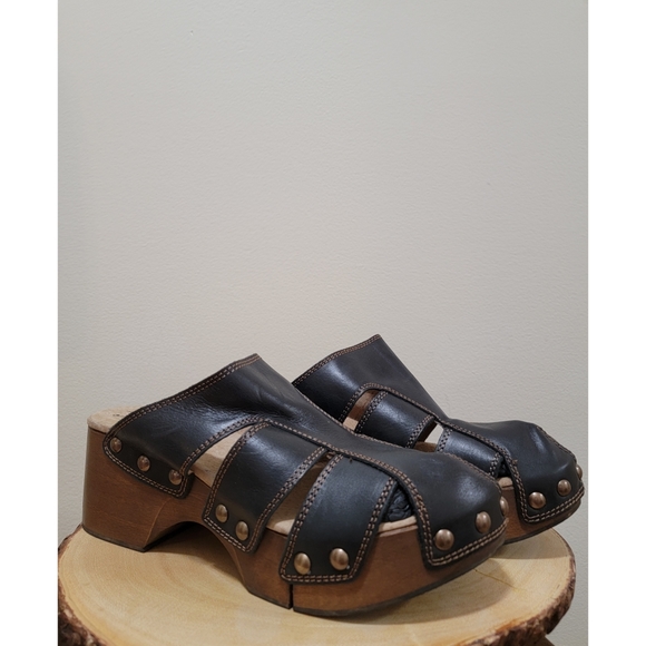 Free People × Libra Fisherman Clog Sz/9 - Picture 6 of 10